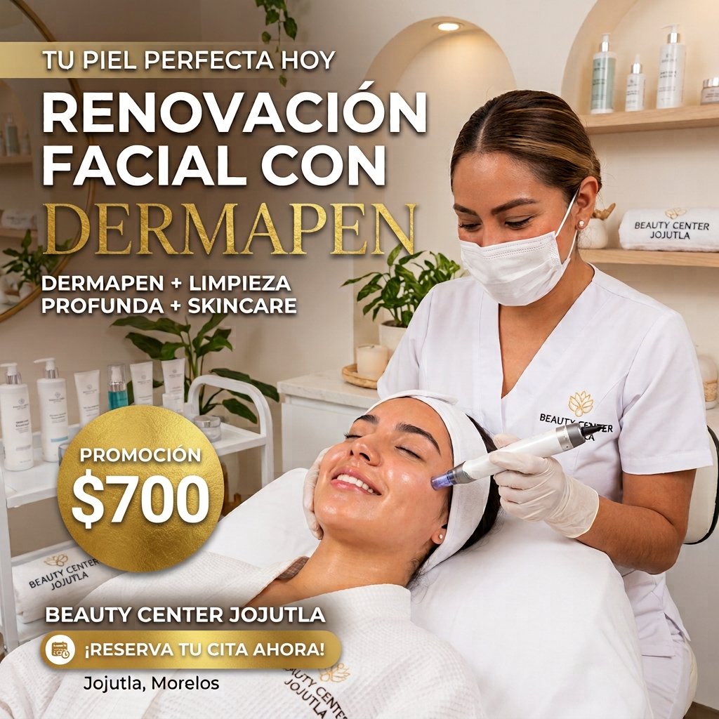 Anuncio de Beauty Center: Renovación facial