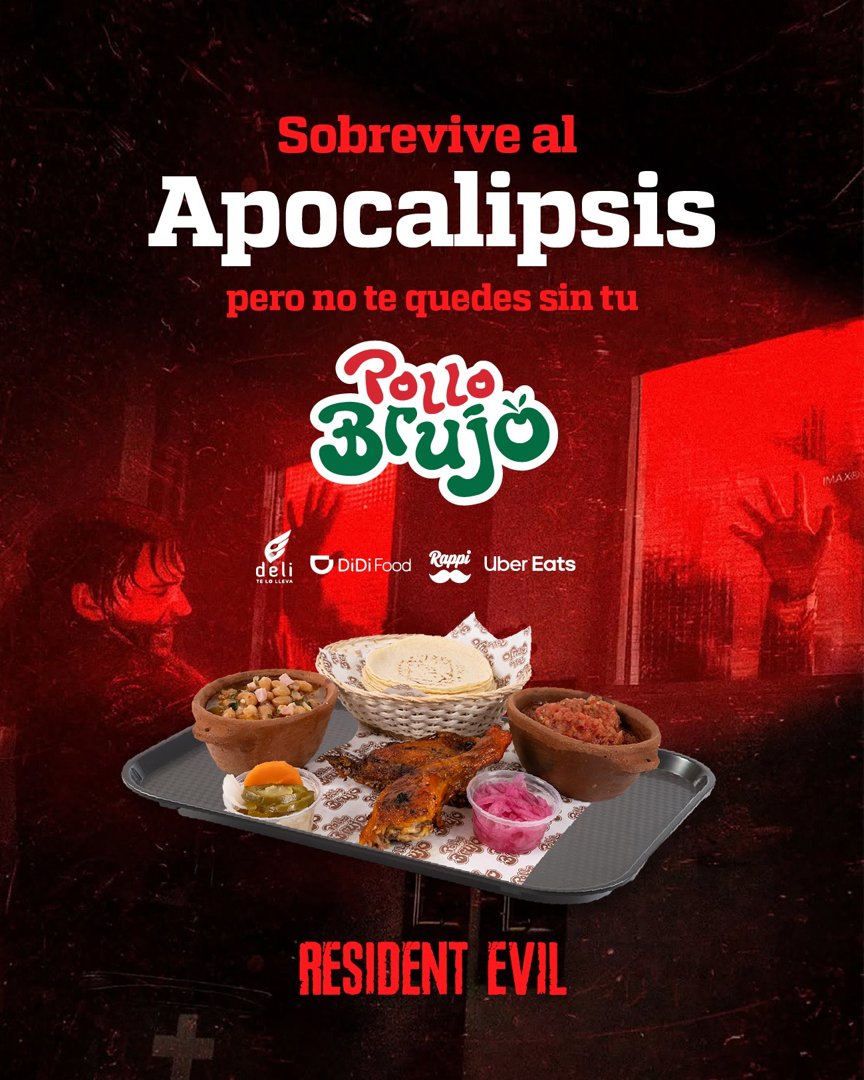 Anuncio de Pollo Brujo Chiapas: pollo asado