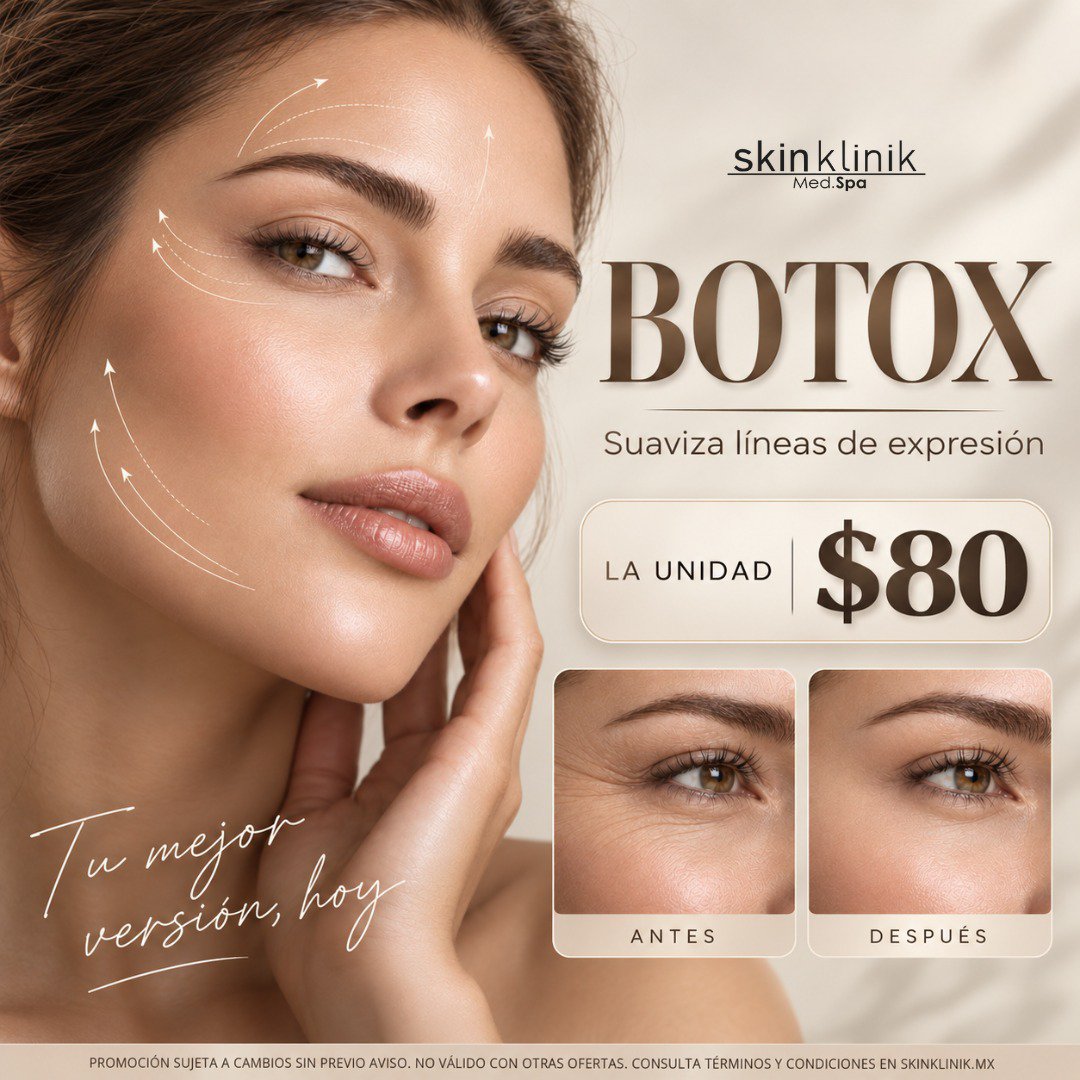 Anuncio de Skinklinik Med Spa Tijuana: Botox