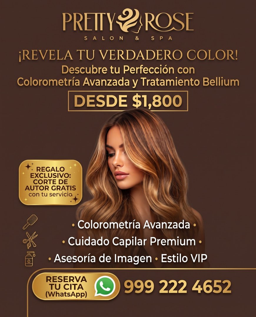 Anuncio de Pretty Rose Salón & Spa