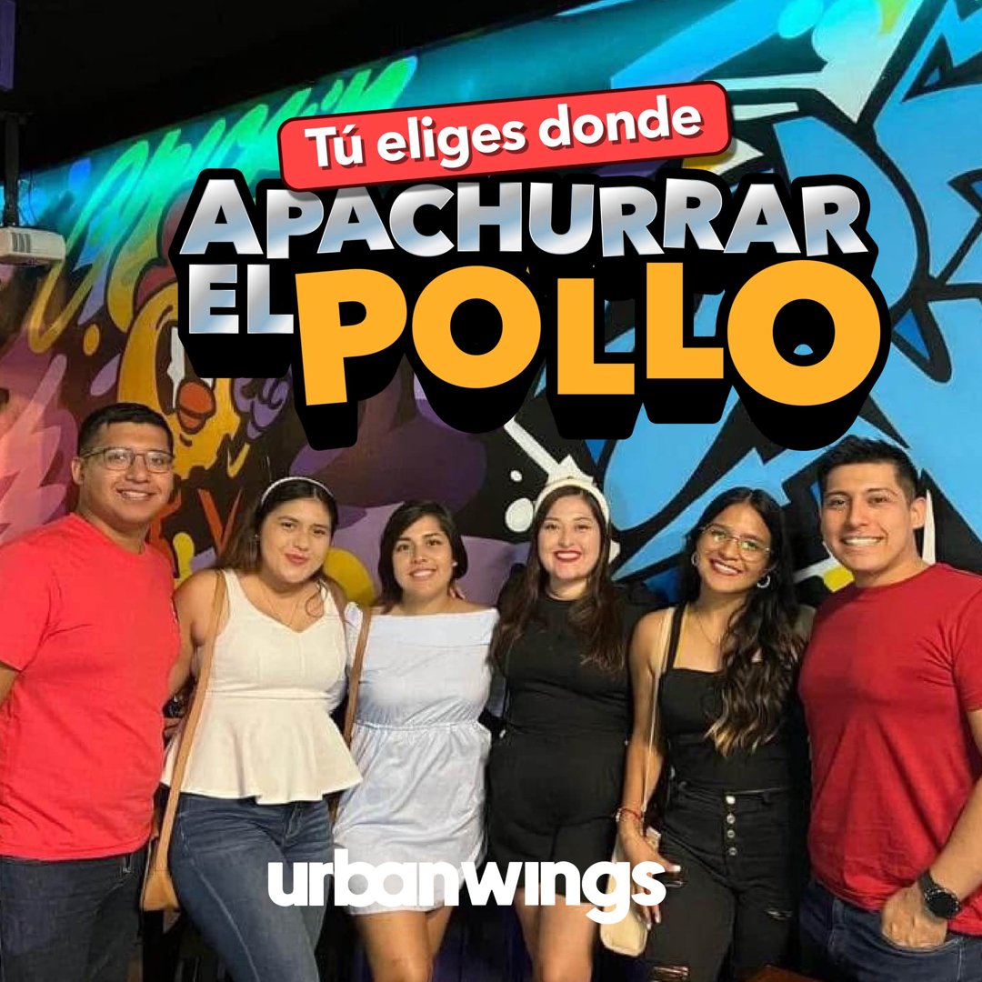 Anuncio de Urban Wings: comida de pollo