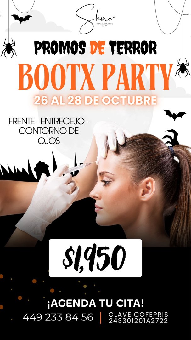 Anuncio de Shine Boutique & Spa: Botox en contorno de ojos