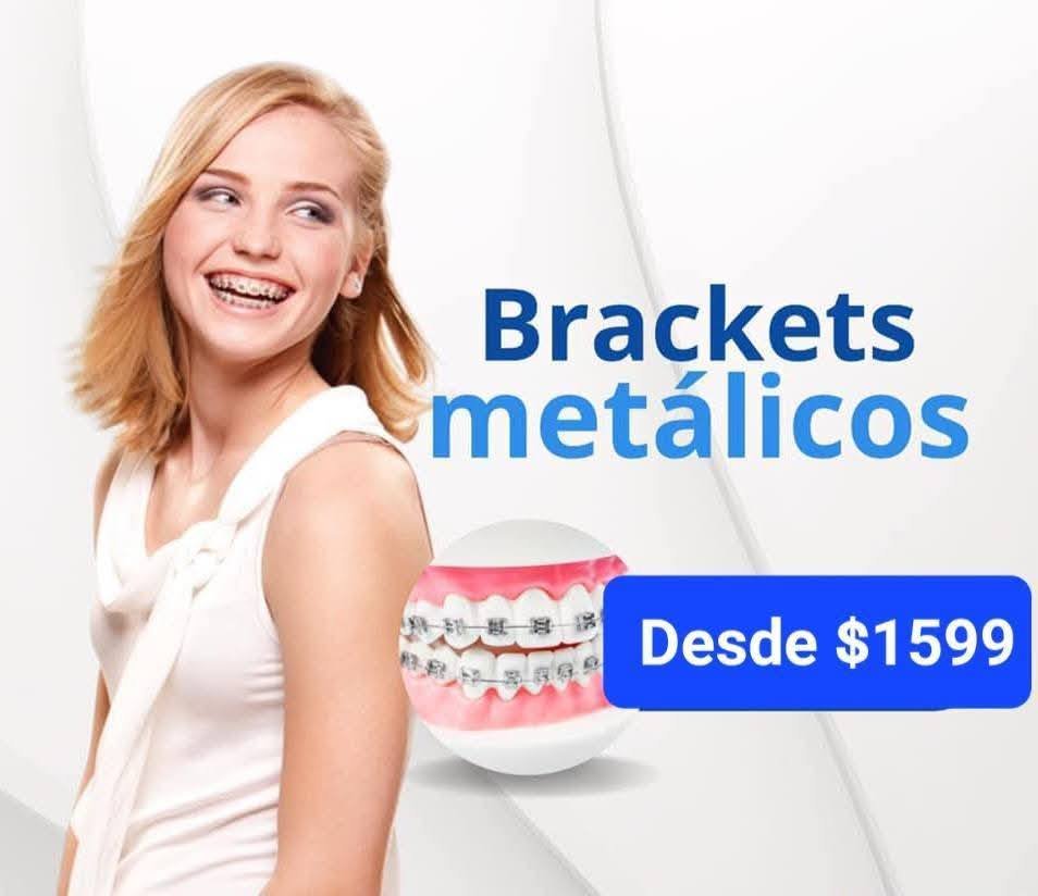 Anuncio de Dental Bienestar: Brackets metálicos