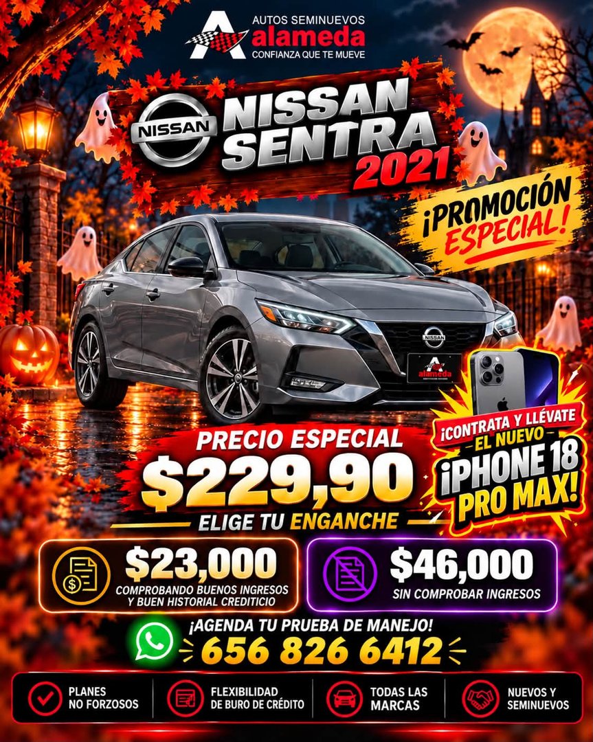 Anuncio de Car Nuevos & Seminuevos: Nissan Sentra 2021