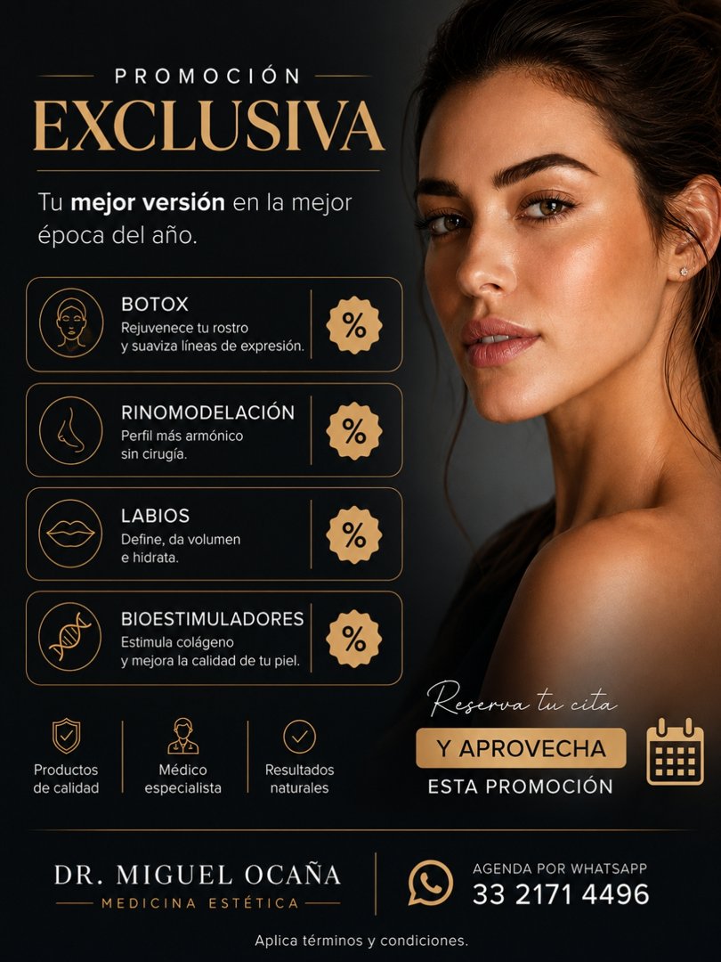 Anuncio de Dr. Miguel Ocaña - Medicina Estética: Botox
