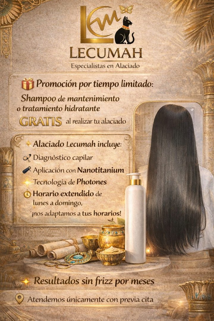 Anuncio de Lecumah. Nanoplastia - Alaciados - Botox