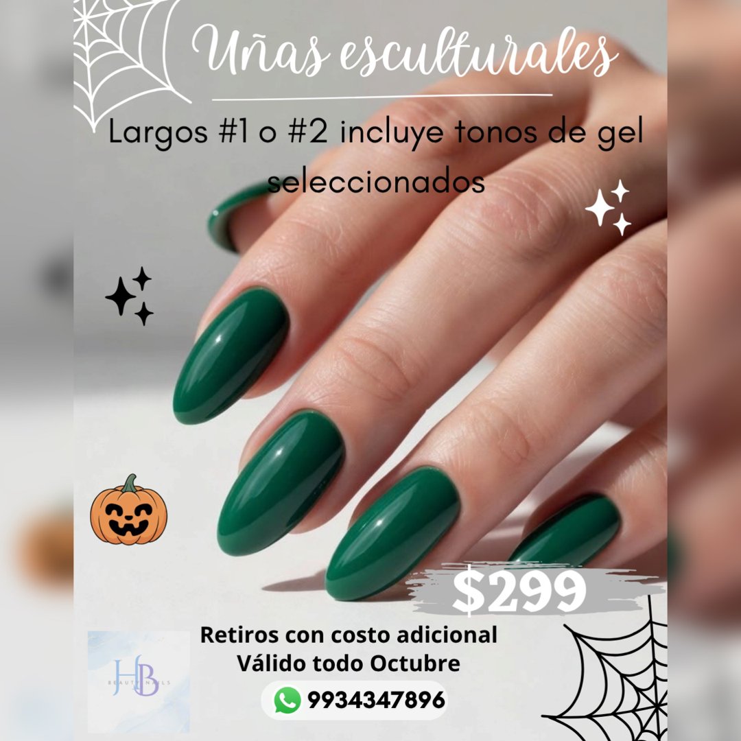 Anuncio de HB Beauty Nails: Uñas esculturales
